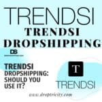 Dropshipping automation tool dashboard for Shopify store in 2025