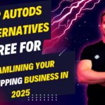 Dropshipping automation tool dashboard for Shopify store in 2025