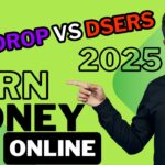 Dropshipping automation tool dashboard for Shopify store in 2025